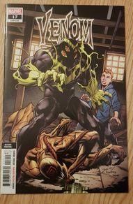 Venom #17 2nd Print Mark Bagley New Art Sleeper Variant Cover Low Print Run