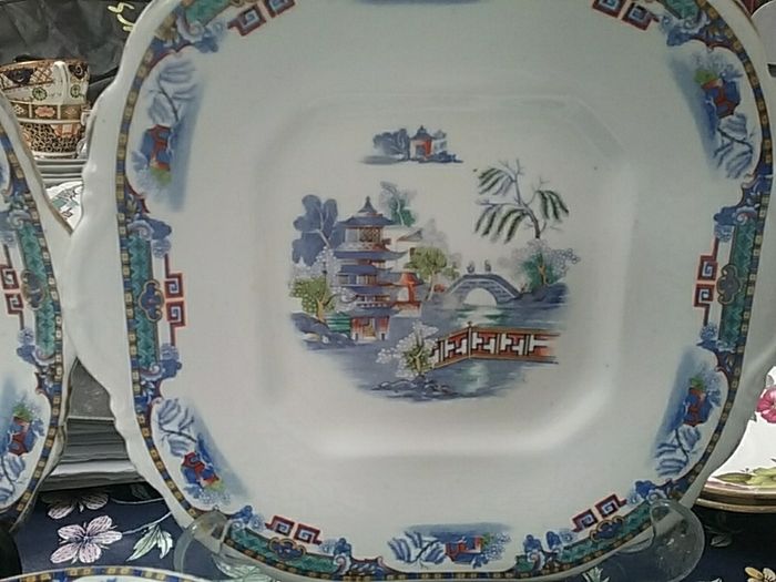 Lawley's China Cake/Bread Plate+ serving cake plates