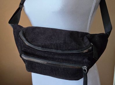 Corduroy waist bag