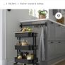 ikea RASKOG Trolley, black Image 2