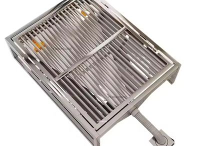 Modern Stainless Steel Dog Toilets (80cm x 50cm)