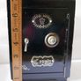 Vintage 1950s Crown Miniature Safe Tin Plate Coin Bank Made In Japan Image 10
