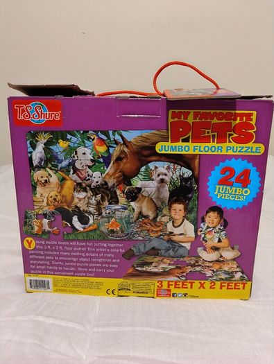 My Favourite Pets Jumbo Giant Floor Puzzle