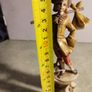 Rare find Vintage Depose Italy Shepherd Boy on a Pedestal with Dog Figurine by Fontanini, 277 Polymer Resin Collectible Figurine Collection. Image 4