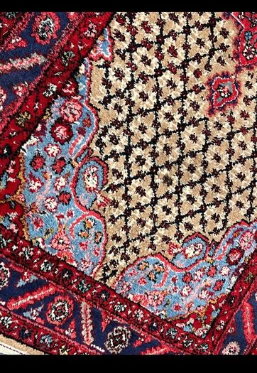 Superb Wool Beautiful Colourful Persian Tribal Koliai hand knotted wool carpet rug.