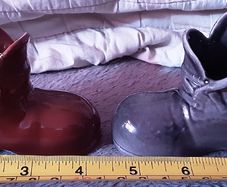 Arklow pottery  brown boot 60's, just the one