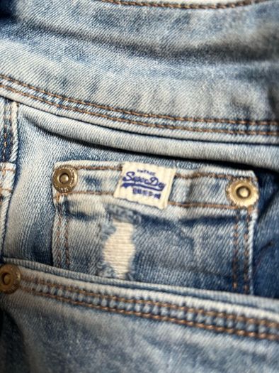 Fab on ladies Superdry jeans , worn once