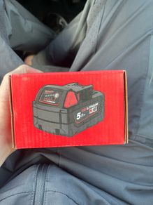 Milwaukee multitool and battery