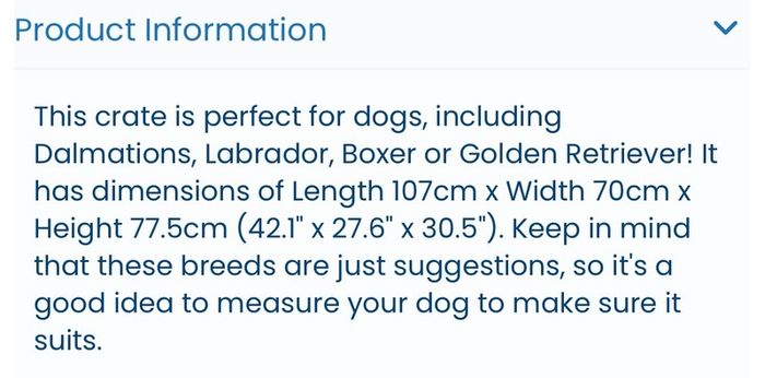 xxl dog crate Excellent condition