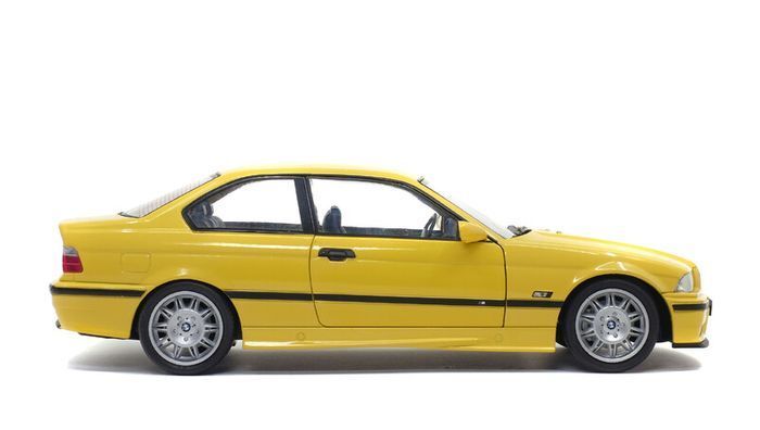 Bmw E36 M3 1994 Dakar Yellow 1/18 New In Box
