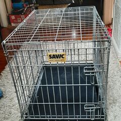 dog cage, dog plastic bed