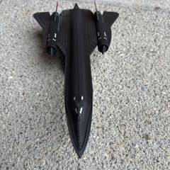 SR71 Blackbird model