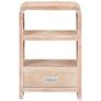 Bedside Table 40x30x60 cm Solid Acacia Wood Image 3