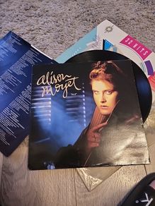 Alison Moyet Alf vinyl with stamp saying Property of CBS, demonstration only not for resale