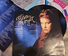 Alison Moyet Alf vinyl with stamp saying Property of CBS, demonstration only not for resale