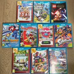 Wii U Games bundle 10x