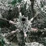 Artificial Hinged Christmas Tree with Flocked Snow 150 cm Image 6