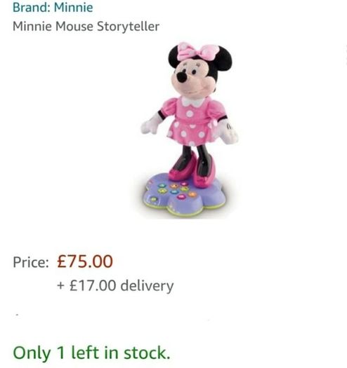 Minnie Mouse Storyteller (Pr 183)  2
