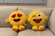 Emoji soft toys
