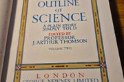 Vintage The Outline of Science by Prof J A. Thompson