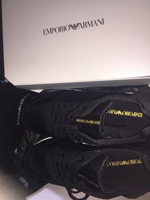 Emporio armani mens shoes size 43 brand new