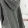 Nike grey y2k hoodie XL Image 5