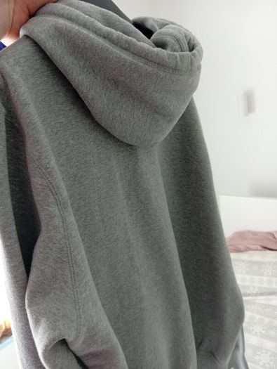 Nike grey y2k hoodie XL