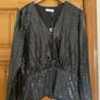 Gallery decadence silver sequins top Image 2