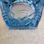 Vintage Art Deco Cobalt Blue Ashtray. Image 6