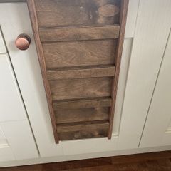 Antique oak ? Prayer card stand