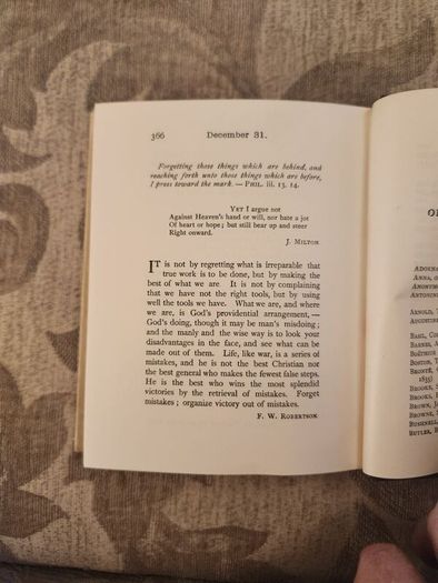 Daily Strenght For Daily Needs. By Mary W. Tileston. Hardback With Dustjacket In Good Condition.