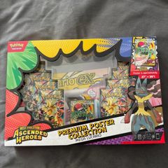 Pokemon Trading Card Game (TCG): Mega Evolution Ascended Heroes Poster Collection Assortment sealed