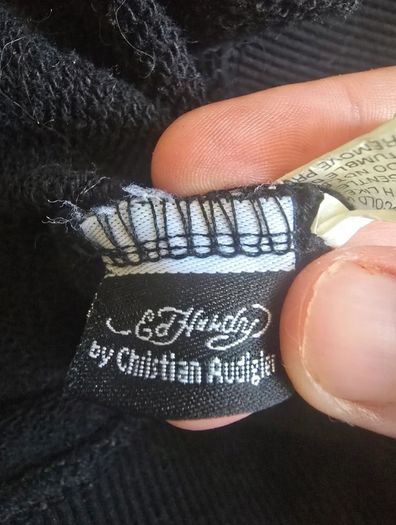 Vintage Y2K ED Hardy by Christian Audigier Zip Hoodie (SIZE M)
