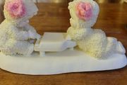 Snowbabies from Department 56. Porcelain.