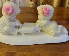 Snowbabies from Department 56. Porcelain.
