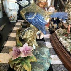 Blue tit finest porcelain made in Japan -kowa