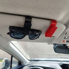 Sunglasses Car Visor Clip - "Vista-Clip" Secure Eyewear Mount - Fits All Vehicles & Frame Sizes - High-Heat Resistant - Car Interior Organizer