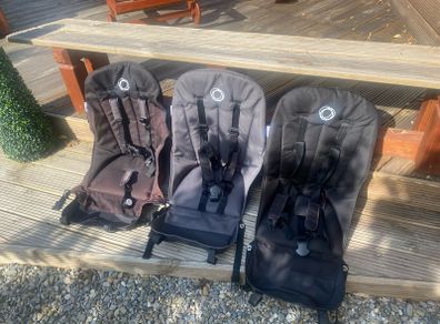 Bugaboo cameleon 3 seat fabric in swords