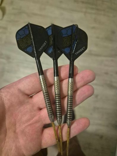 Target Darts Josh Rock Gen 1 Steel Tip Swiss Point Darts, 90% Tungsten Darts, Generation 1