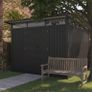 Metal Shed Heavy Duty With Slanted-(9.5ft x 10.3ft/2.9 x 3.1m ) Image 3