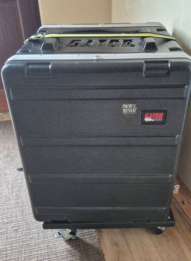 12u Gator Rack Case + Gator Console Rack Caster Boards