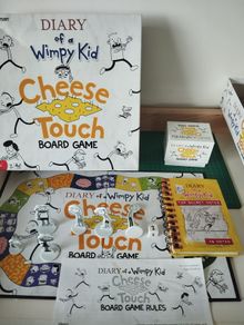 Diary of a Wimpy Kid  Cheese Touch Board Game