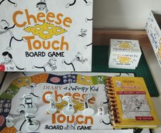 Diary of a Wimpy Kid  Cheese Touch Board Game