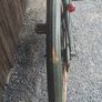 Antique Raleigh Roadster Bicycle  all originals for restoration project all works just needs tyres great original piece for the collection solid bike gears all work too Image 9