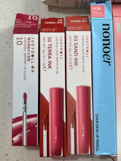Korean viral lip products new