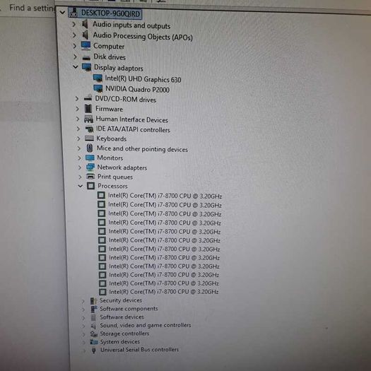 HP ProDesk 400 G5 MT | Intel Core i7-8700 | 32GB RAM | Quadro P2000 5GB Desktop