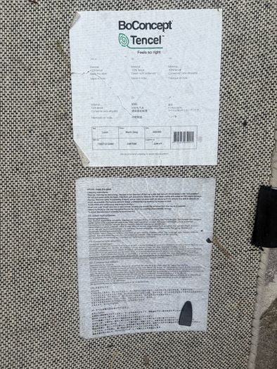BoConcept Tencel warm grey rug