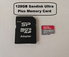 128GB Sandisk MicroSD memory card
