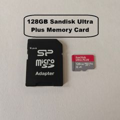 128GB Sandisk MicroSD memory card