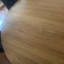 Solid oak round table Image 2